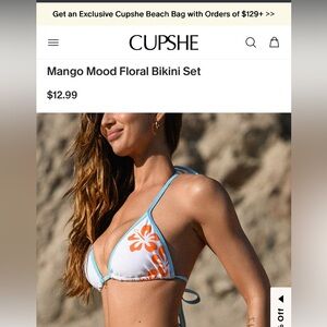 Cupshe bikini top